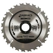 Abracs TCT Blade Wood 190mm x 30mm x 24T