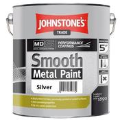 Johnstones Trade Smooth Metal Paint Silver 2.5 ltr