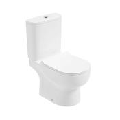 Via Open Back Closed Couple Toilet Sequence Slim Seat image