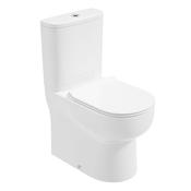 Via Comfort Height Fully Shrouded Toilet Sequence Slim Seat image