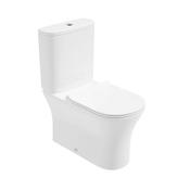 Pena Fully Shrouded Closed Coupled Toilet Sequence Slim Seat image