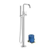 Alita Floor Standing Bath Shower Mixer Tap Chrome image