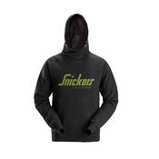 Snickers 2845 Logo Hoodie Black Size Small image