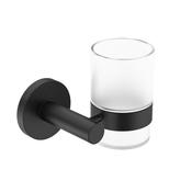 Hakk Toothbrush Holder Matt Black image
