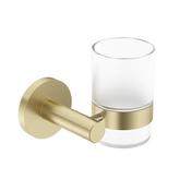 Hakk Toothbrush Holder Brushed Gold image