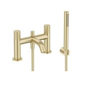 Alita Bath Shower Mixer Tap Brushed Gold image