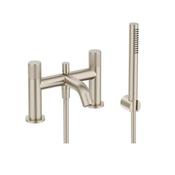 Alita Bath Shower Mixer Tap Brushed Nickel image