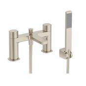 Luta Bath Shower Mixer Tap Brushed Nickel image