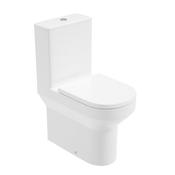 Base Rimless Kit Fully Shrouded Comfort Height Toilet &amp; Seat image
