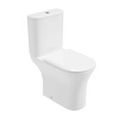 Pena Comfort Height Open Back Closed Coupled Toilet Sequence Seat image