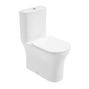 Pena Comfort Height Fully Shrouded Closed Coupled Toilet Sequence Slim Seat image