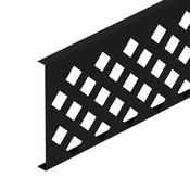 Smart Trellis Diamond Panel Black image