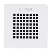 SolidSoft Square Drain Grate White