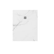 Unity Marble Effect Shower Tray White 1000mm x 800mm image