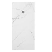 Unity Marble Effect Shower Tray White 1700mm x 800mm image