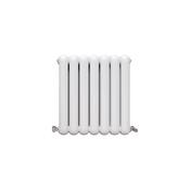 Vaporo Circa Horizontal Radiator 600mm x 510mm White image