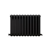 Vaporo Circa Horizontal Radiator 600mm x 790mm Matt Black image