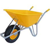 Moy Wheelbarrow Yellow Builders Blazer 100 ltr image