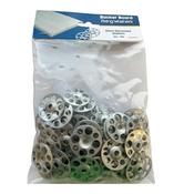 Galvanised Backer Board Fixing Washers 35mm 100 image