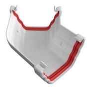 Ogee Gutter Angle White 135 Degree image