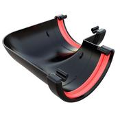 Round Gutter Angle Black 90 Degree image
