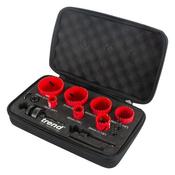 Trend Holesaw HSS Bi-Metal 8% Cobalt Plumb Set 7 Piece image