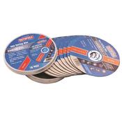 Faithfull 10 Piece 115mm Inox Cut Off Wheels image