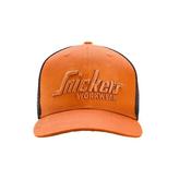 Snickers 9001 Trucker Cap Warm Orange/Black image