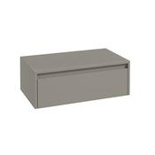Apex 800mm Floating Single Push Drawer Unit City Stone