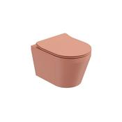 Living Wall Hung Toilet &amp; Soft Close Seat Metro Blaze image
