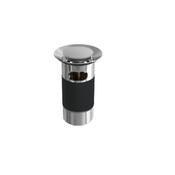 Top Fix Basin Waste Slotted Click Clack Chrome image