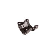 Wavin RoundLine Gutter Union 112mm Black image