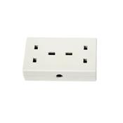 Phoenix Extension Lead Nylon Socket 2 Gang image