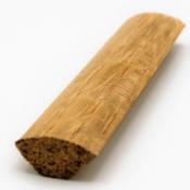 Oak Quadrant Chamfered Moulding 16mm x 16mm x 2.4m image