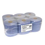 Centrefeed 2 Ply Blue Roll Pack of 6 image