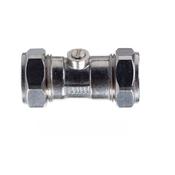 Service Valve Swivel Straight 15mm x 1/2" image
