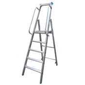 Platform Step Ladder With Hand Rail image