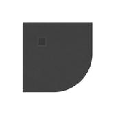 Slate Quadrant Shower Tray Anthracite 1000mm image