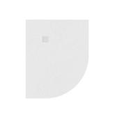 Slate Left Hand Offset Quadrant Shower Tray White All Sizes image