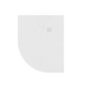 Slate Right Hand Offset Quadrant Shower Tray White 1000x800mm image