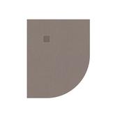 Slate Left Hand Offset Quadrant Shower Tray Taupe 1000mm x 800mm image