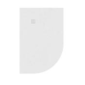 Slate Left Hand Offset Quadrant Shower Tray White All Sizes image