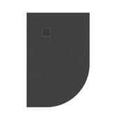 Slate Left Hand Offset Quadrant Shower Tray Anthracite 1200mm x 800mm image