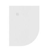 Slate Left Hand Offset Quadrant Shower Tray White 1200mm x 900mm image