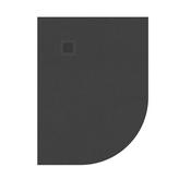 Slate Left Hand Offset Quadrant Shower Tray Anthracite All Sizes image