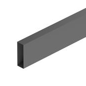 Smart Fence Single Steel Plinth Merlin Grey  image