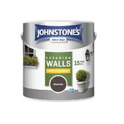 Johnstones Retail Smooth Masonry Chocolate 2.5 ltr image