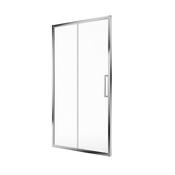 Aspect Sliding Shower Door 1100mm Chrome image