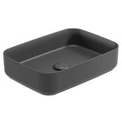 Avanti Square 500mm Vessel Basin Charcoal Grey image