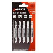 Abracs Jigsaw Metal Blade T118B 5 Piece image